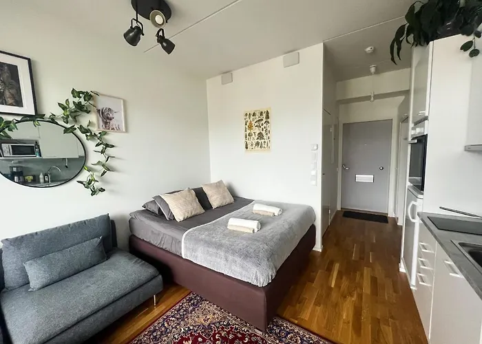 Cozy Studio In Vantaa, Near Airport With Parking